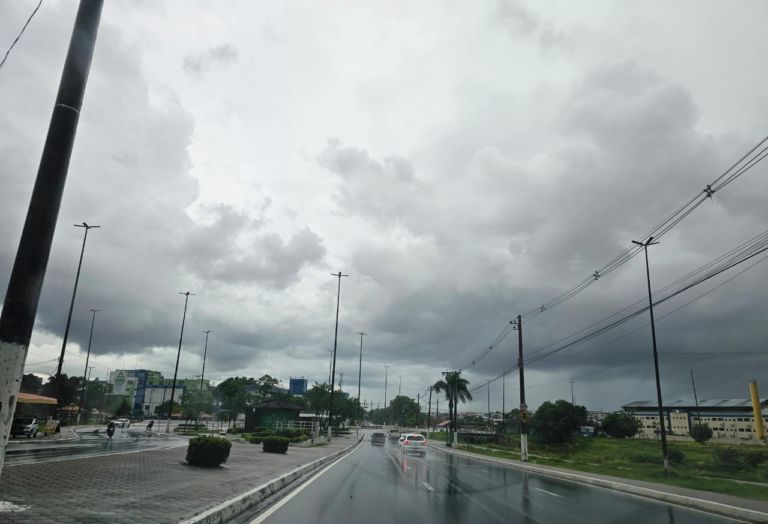 Defesa Civil emite alerta de chuva e perigo potencial no Amazonas