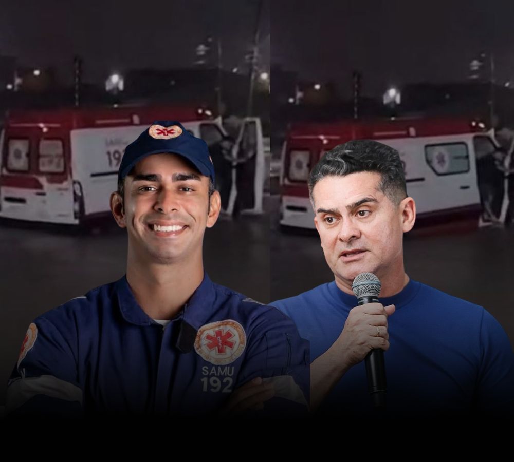 Denison Vilar do SAMU, aliado do prefeito David Almeida, usa mau-caratismo para se ganhar mídia em cima do roubo de fiação elétrica do HPS Platão Araújo