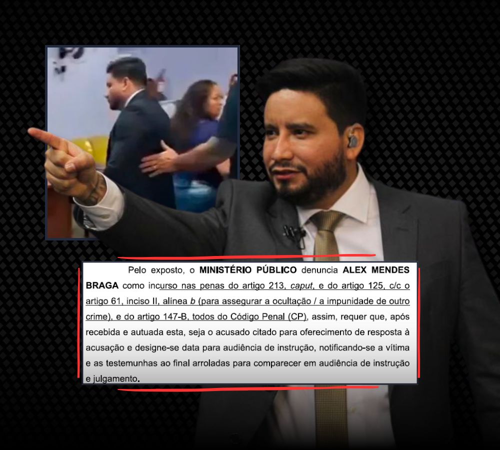 Jornalista Alex Braga é denunciado por estupro e aborto forçado; investigação segue em segredo de Justiça