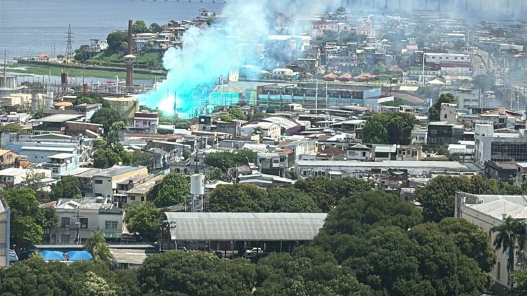 Incêndio atinge subestação e deixa bairros sem energia nesta terça-feira em Manaus