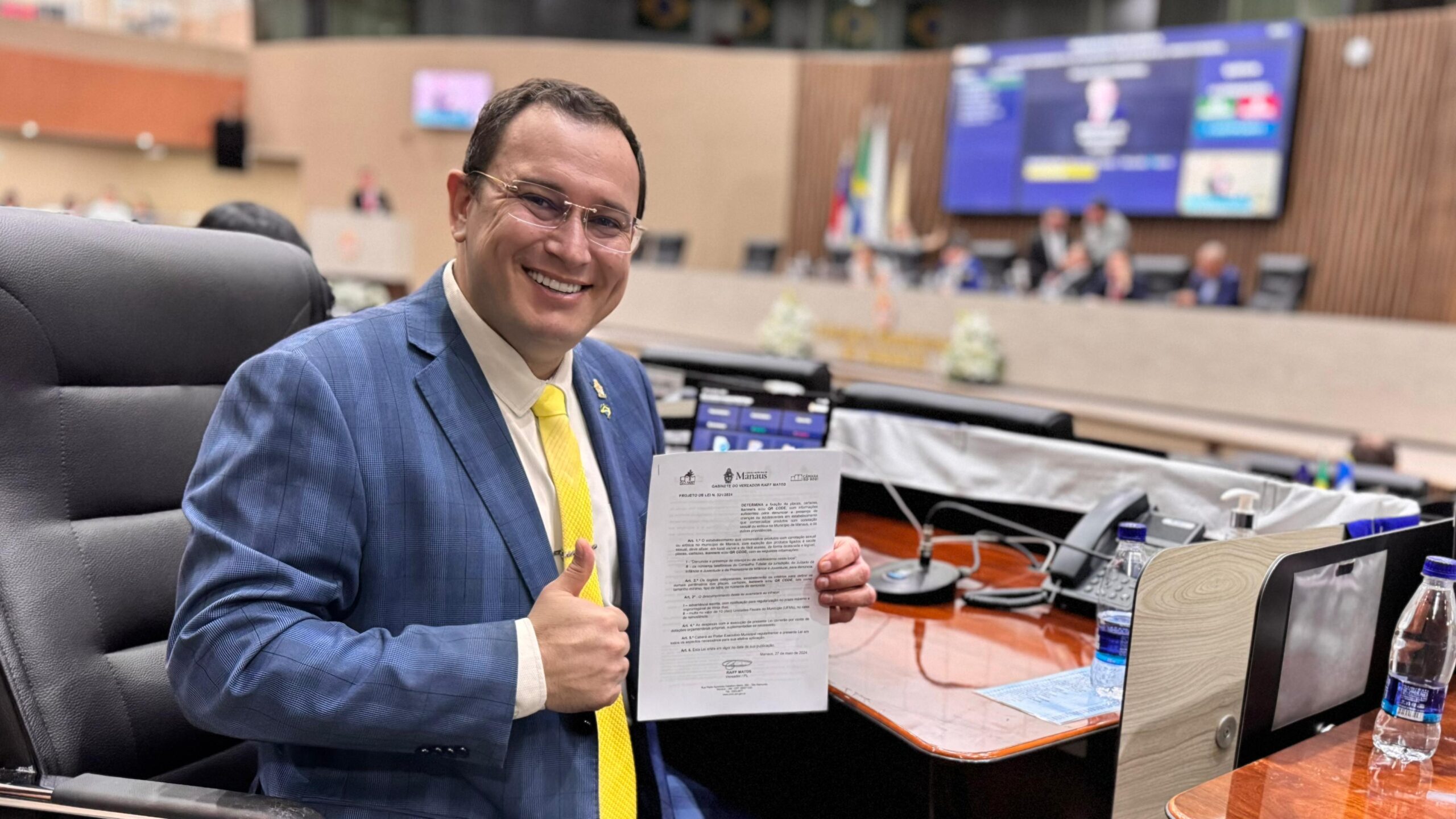 CMM aprova PL de Raiff Matos que protege crianças de exposição a produtos eróticos