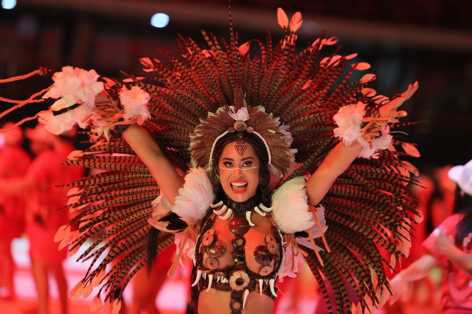 Boi Garantido promove explosão de alegria e torcida lota os dois lados em ensaio técnico no Bumbódromo