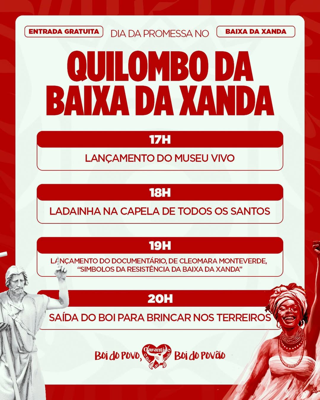 Boi Garantido honra a promessa a São João Batista com fé, tradição e respeito às suas origens