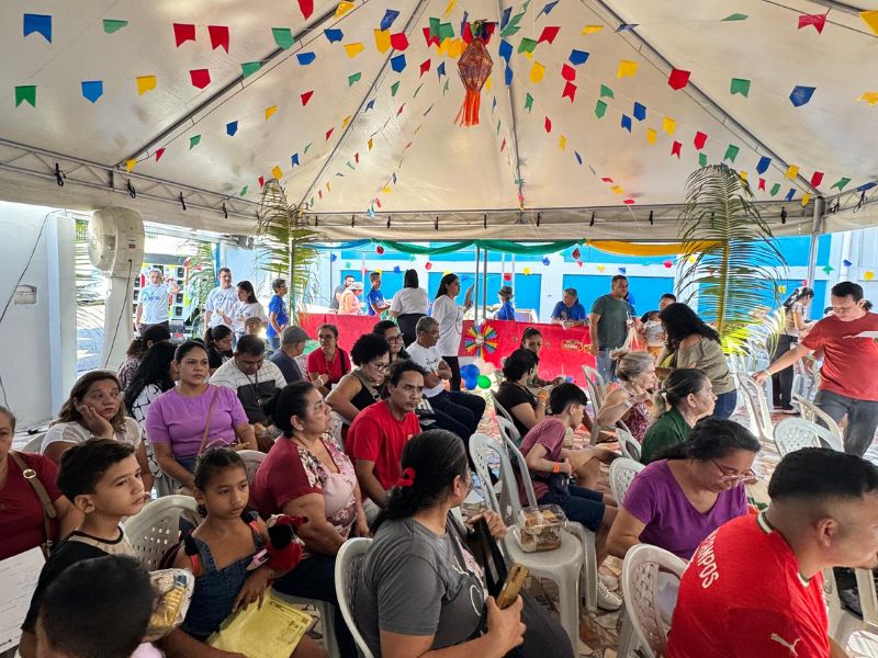 Mais de 350 atendimentos são realizados durante o 1° Arraiá do Instituto La Vitta