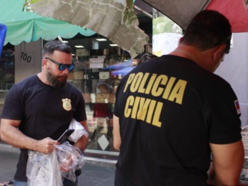 Suspeito é preso vendendo celulares roubados no Centro de Manaus