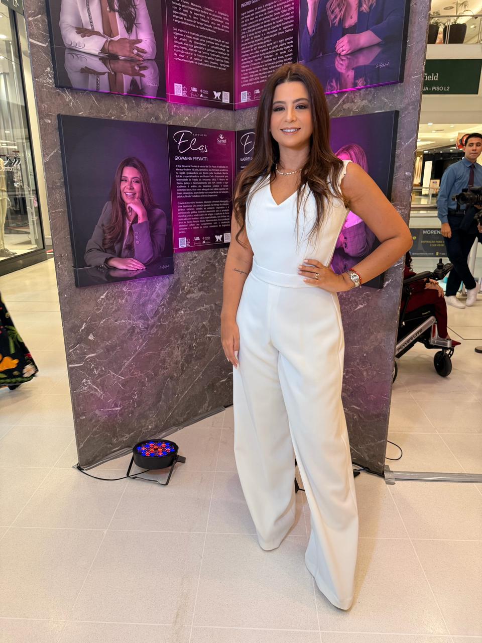 Advogada Giovanna Previatti é destaque na abertura da Expofotobiografia Elas 2026 em Manaus