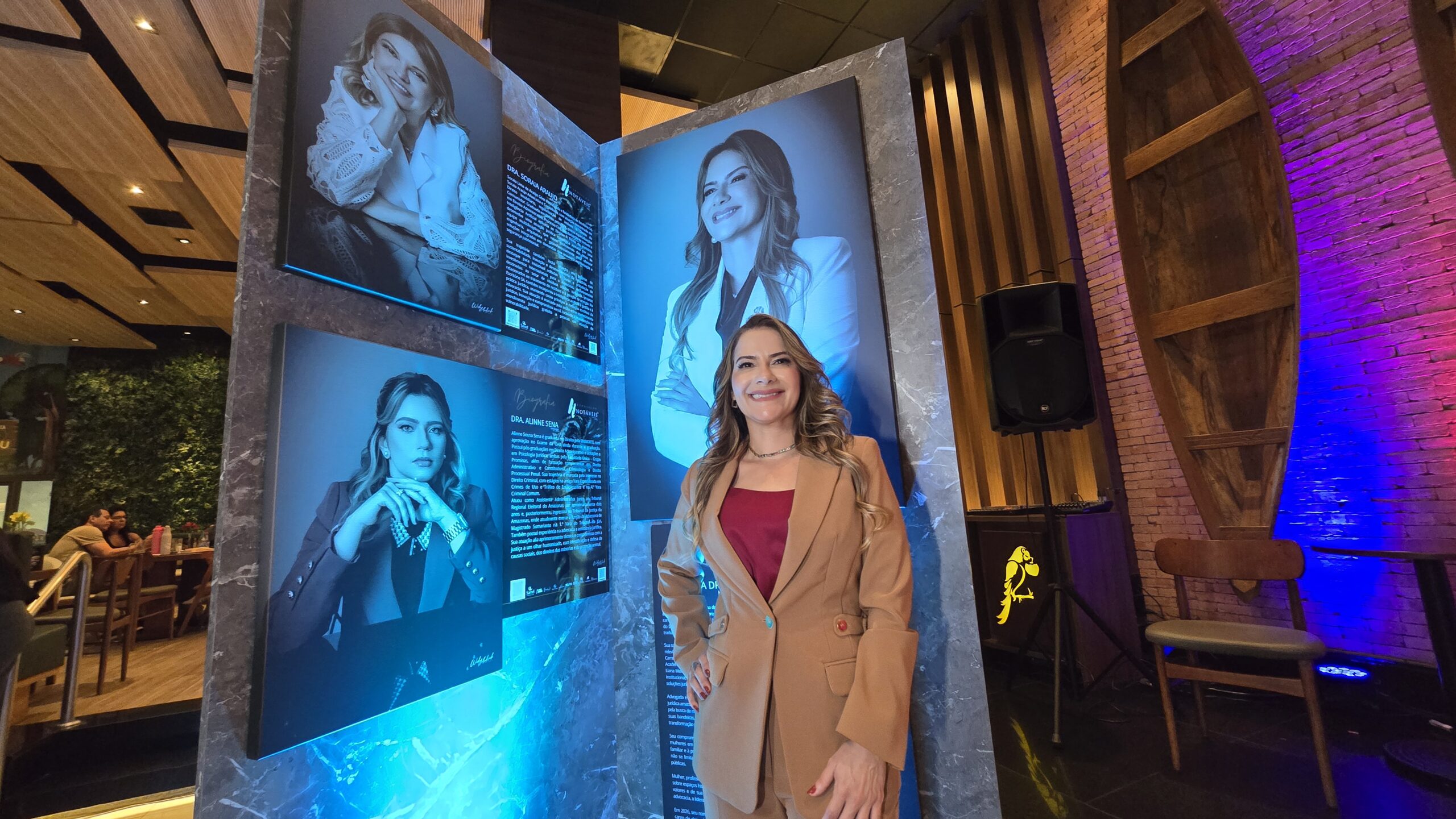 Dra. Carmem Romero é Homenageada de Honra da Expofotobiografia Notáveis da Justiça 2026, em Manaus